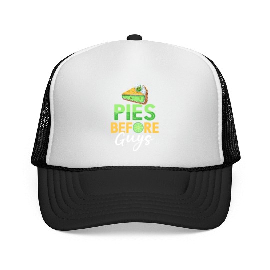 Key Lime Pie Lover Dessert Trucker Caps