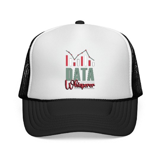 Data Analyst Data Whisperer Computer Science Coder Trucker Caps