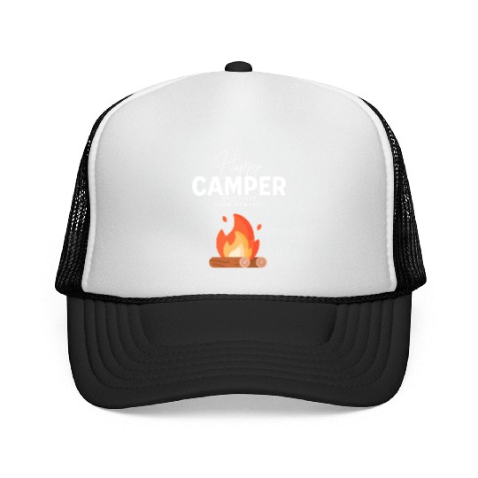 Happy Camper Trucker Caps