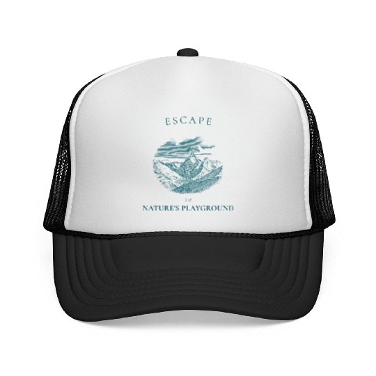 Hiking: Escape to nature's playground Trucker Caps