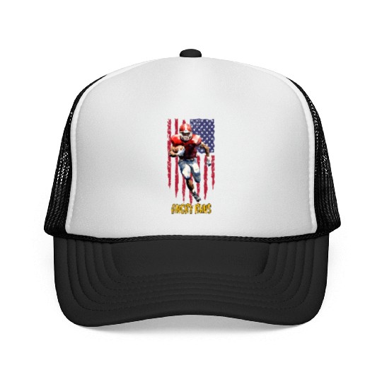 Angry Runs - American Football Trucker Caps