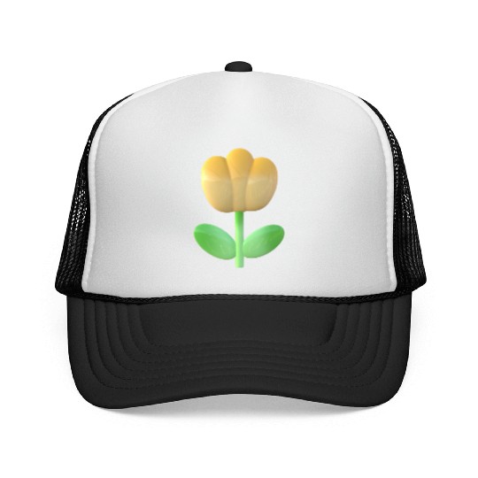 Tulip brighten your day Trucker Caps