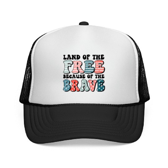 Land of the free Trucker Caps