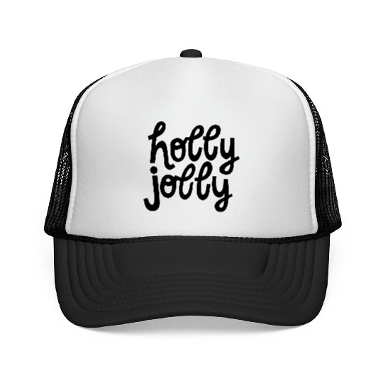 Holly Jolly Trucker Caps