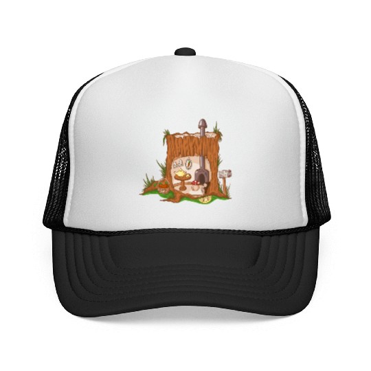Sweet Bunny Home Trucker Caps