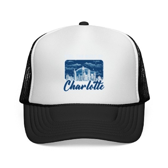 Charlotte North Carolina USA America United States Trucker Caps