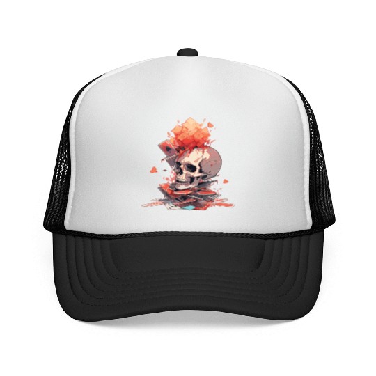 Poker Poker Player Casino Card Card Game Poker Trucker Caps