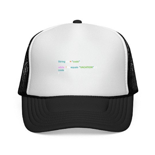 Funny Programmer Nerd Computer Science Programming Trucker Caps