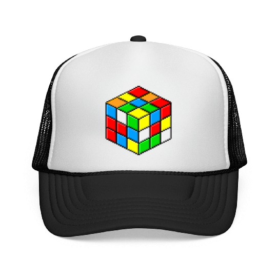 rubiks cube Trucker Caps