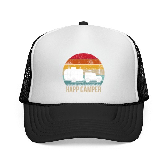 Happy Camper Trucker Caps