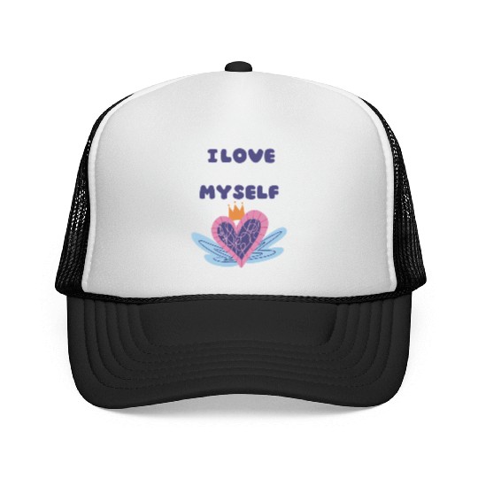 i love myself Trucker Caps
