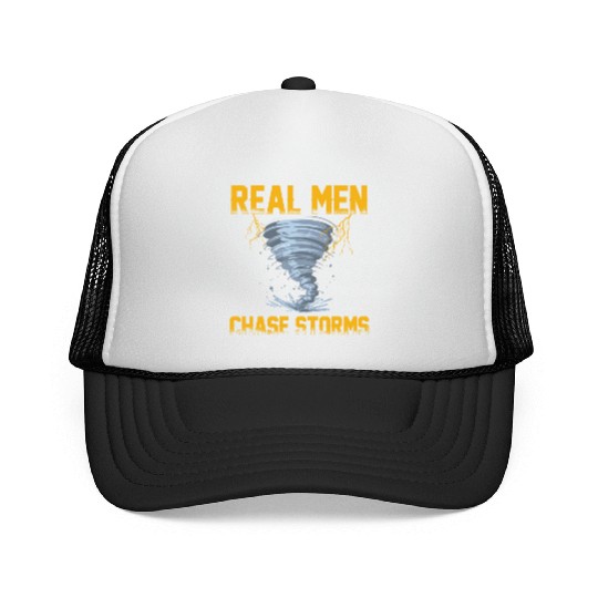 Storm Spotter | Storm Chaser Storm Warnings Gift Trucker Caps