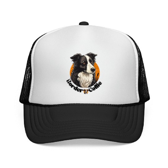 Border Collie my favorite dog Trucker Caps