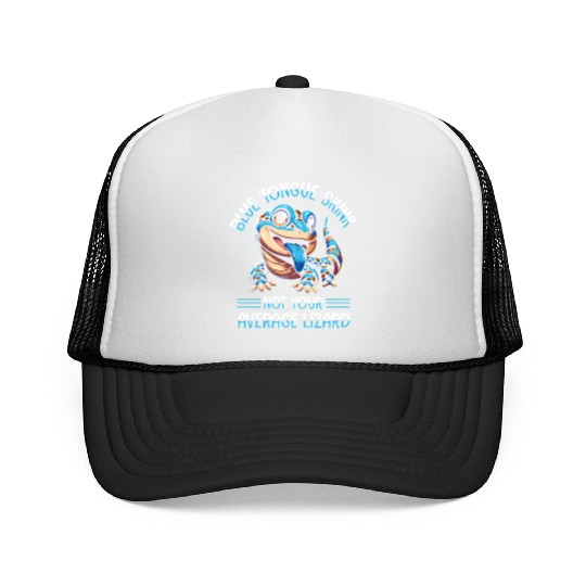 Lizard Collector Reptile Lover Blue Tongue Skink Trucker Caps
