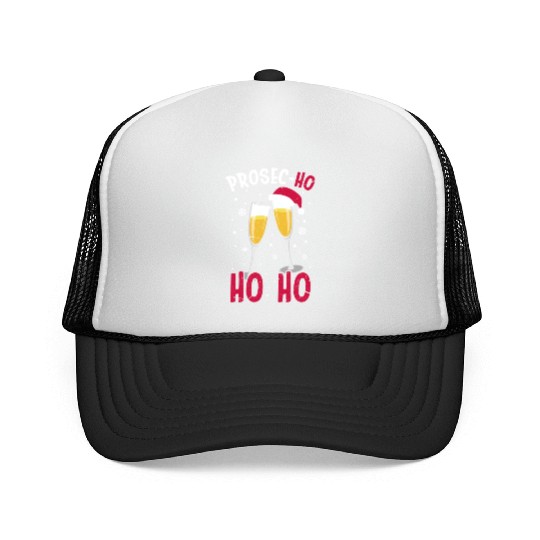 Prosec Ho Ho Ho Presecco Vacation Trucker Caps