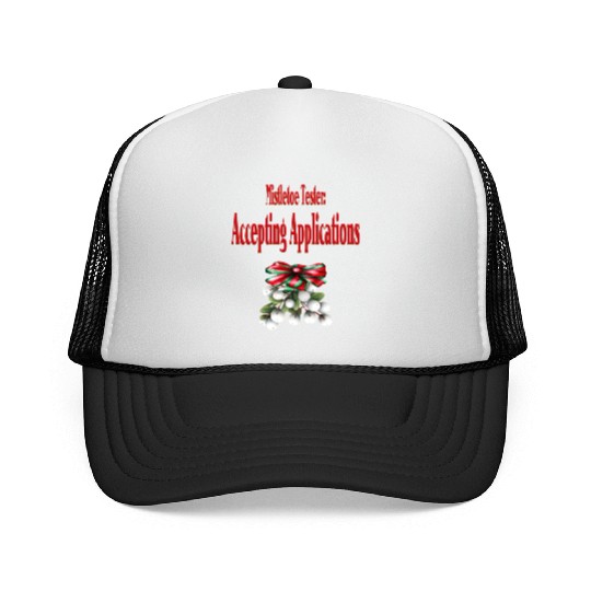 Mistletoe Tester Trucker Caps