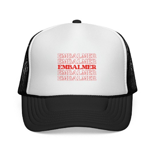 Embalmer Mortician Funeral Director Undertake Trucker Caps