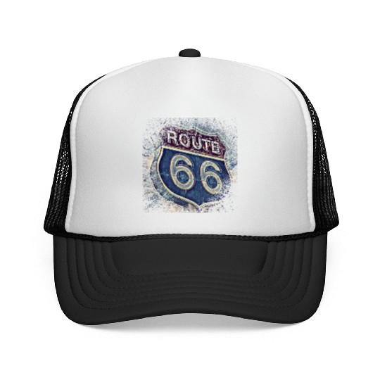 Route 66 Trucker Caps