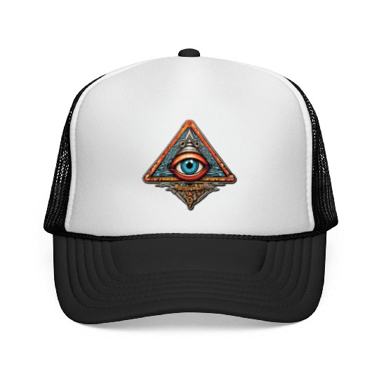 world society illuminati Trucker Caps