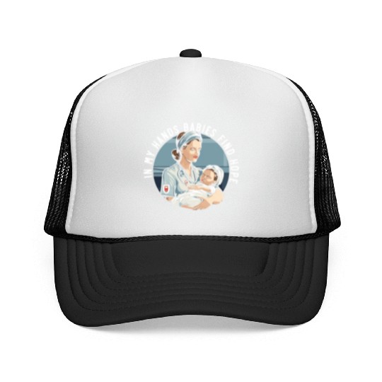 Registered Nurse Medical Medicine Neonatal Nurse Trucker Caps