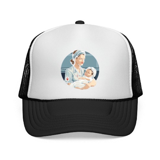 Registered Nurse Medical Medicine Neonatal Nurse Trucker Caps
