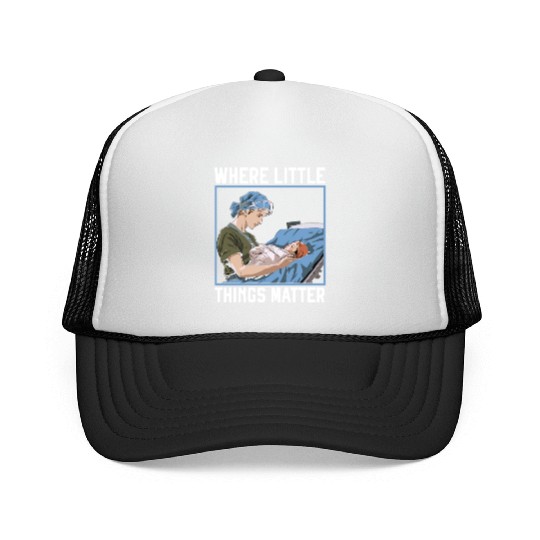 Registered Nurse Medical Medicine Neonatal Nurse Trucker Caps