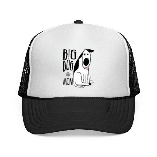 Big Dog Mom Trucker Caps