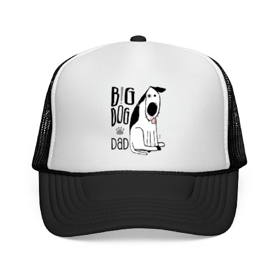Big Dog Dad Trucker Caps
