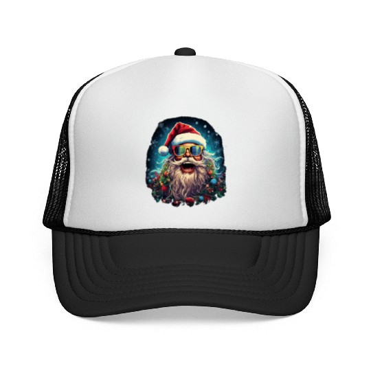 Joyful Santa's LOL Celebration Trucker Caps