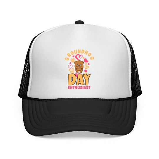 Groundhog Day 2024 Enthusiast February 2nd Trucker Caps