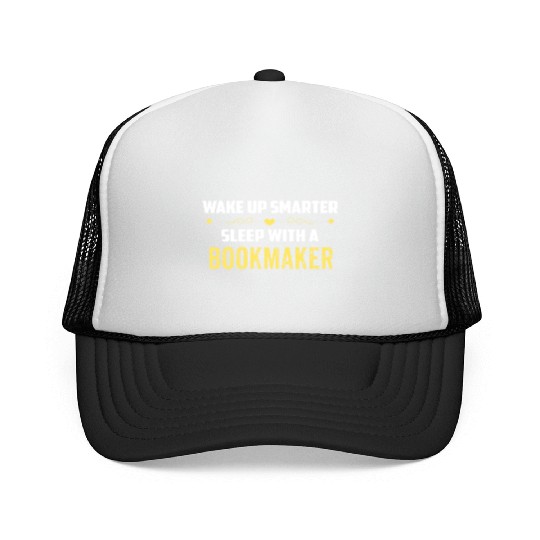 Wake Up Smarter Sleep With A BOOKMAKER Trucker Caps