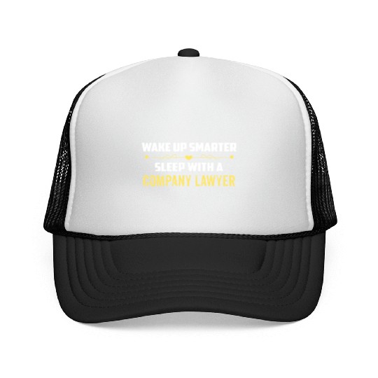 Wake Up Smarter Sleep With A COMPANY LAWYER Trucker Caps
