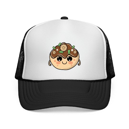 Cute Takoyaki Trucker Caps