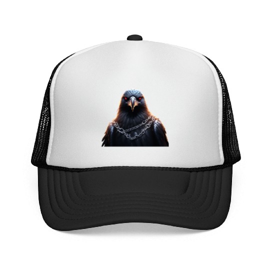 Eagle Caged Thunder: A Heavy Metal Eddie Trucker Caps
