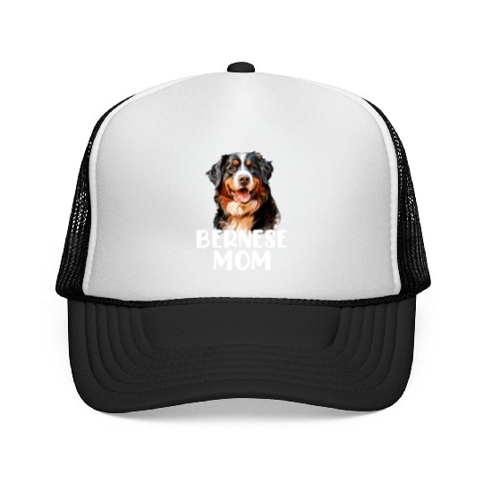 bernese mountain dog Trucker Caps