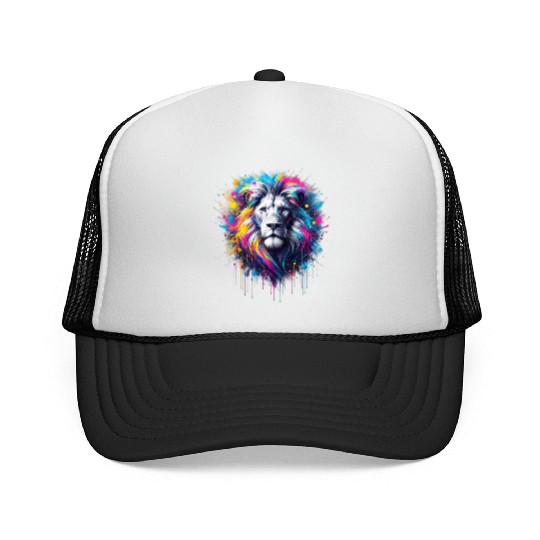 Sovereign Spectrum The Lion s Majesty Trucker Caps