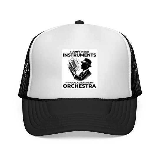 Beatboxing Culture Orchestra Musical Humor Beatbox Trucker Caps