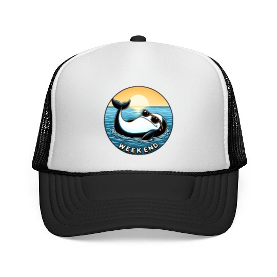 Whale Weekend - Chilled Vibes Trucker Caps