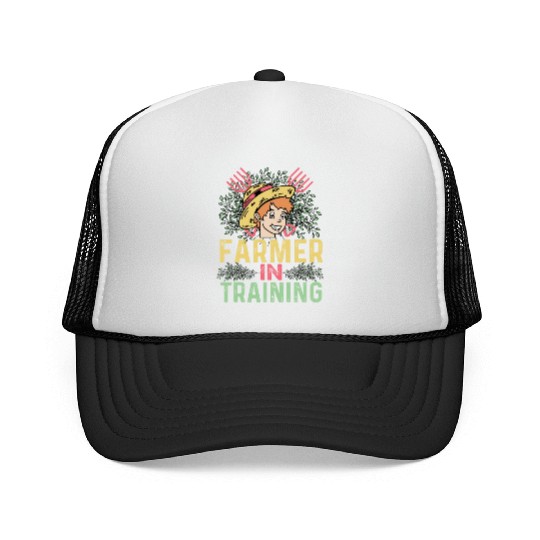 Farmer in Training Vegetable Farmer Gift Trucker Caps