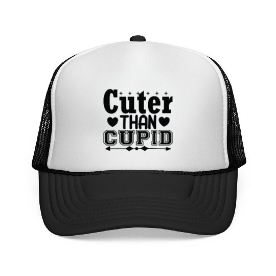 Cuter Than Cupid - Valentines Day Designs Trucker Caps