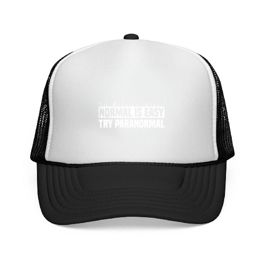 Gifts for Ghost Hunters | Paranormal Ghosts Trucker Caps