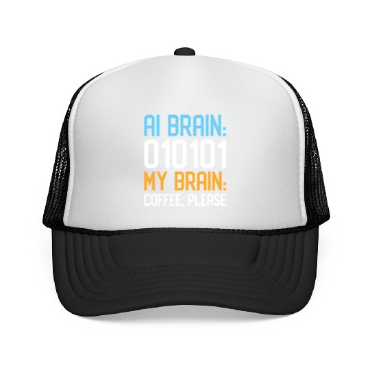 Artificial Intelligence Ai Lovers Trucker Caps