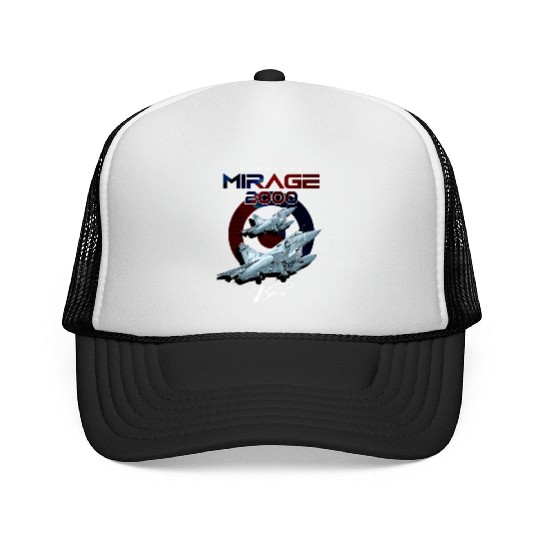 Dassault Mirage 2000 French Vintage Multi-Role Fig Trucker Caps