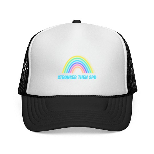 Stronger Than SPD Awareness Disorder Toddler Trucker Caps