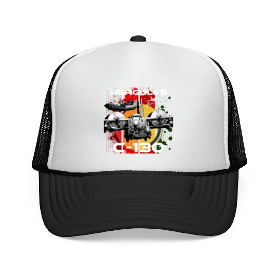 C-130 Hercules Military Aircraft Trucker Caps