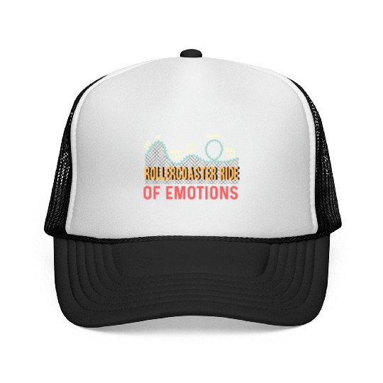 Ride of Emotions Fearless or Brave Gift Trucker Caps