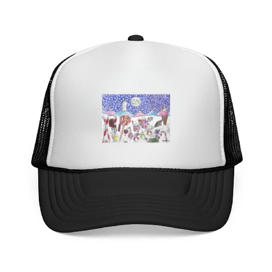 The Nutcracker Christmas Candy Land Trucker Caps