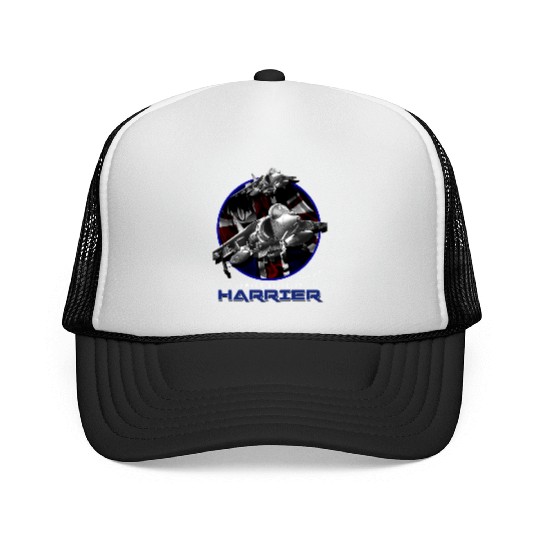 Harrier Jump Jet Royal Air Force Fighterjet Trucker Caps