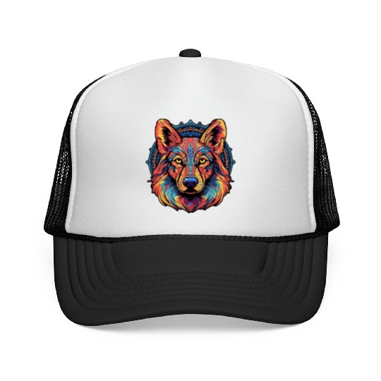 German Shepherd Funny Dog Halloween Costume Trick Trucker Caps