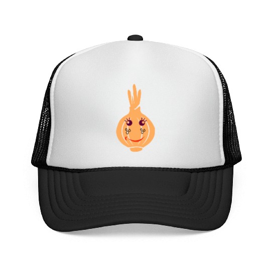 Onion Face Trucker Caps